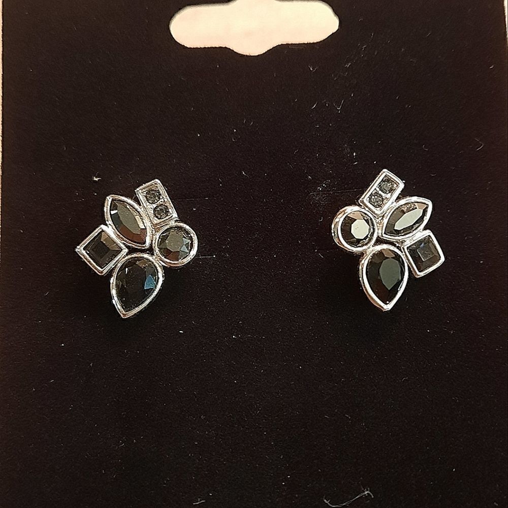 Earringsstudmulticoloredstones Sterlingsilver. - image 6